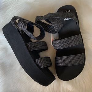 Billabong Foreshore Chunky Sandal Black Size 10